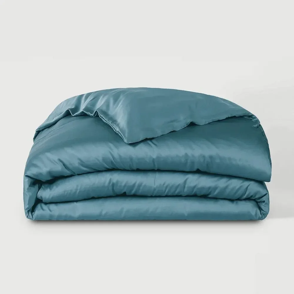 NWT Sijo AiryWeight Eucalyptus Duvet Cover Teal Full/Queen
